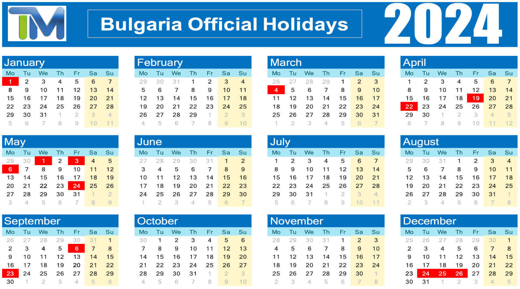 Bulgaria Holidays 2024